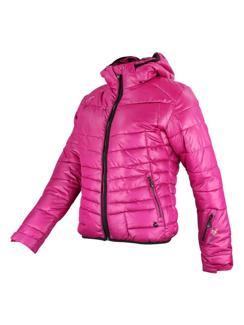 Doudoune de ski fille GALPINE   PEAK MOUNTAIN   Rose framboise