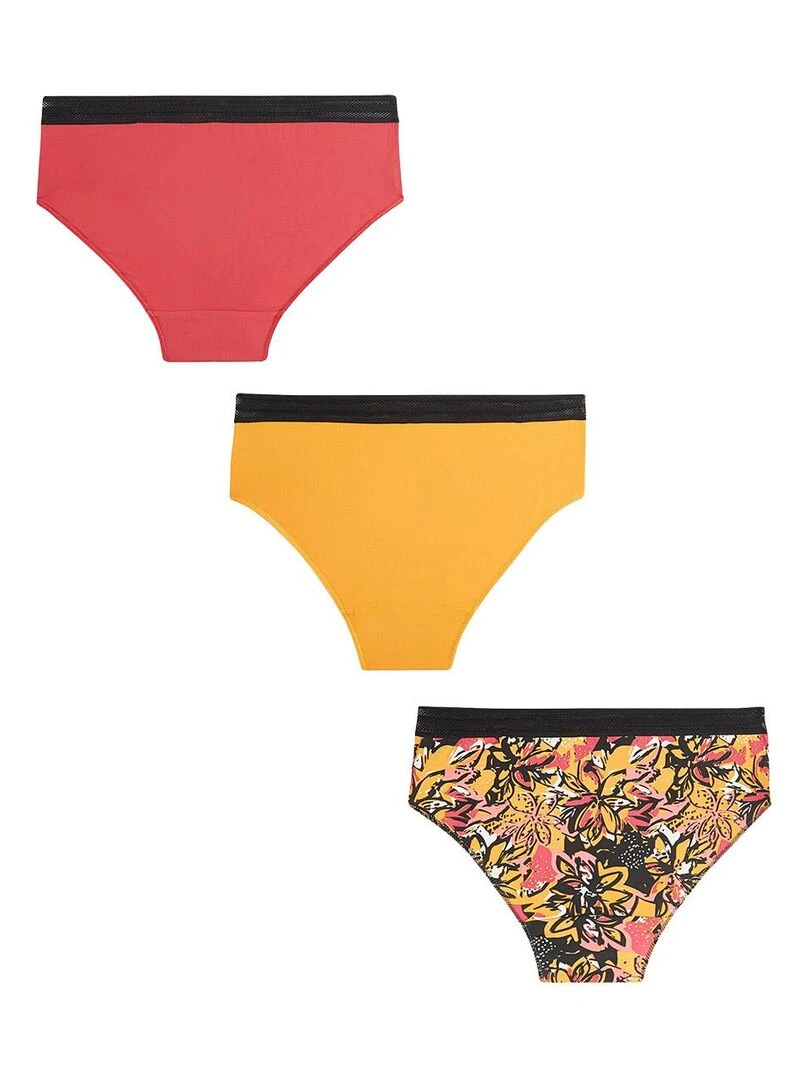 Lot de 3 culottes fille Reggae Multicolore