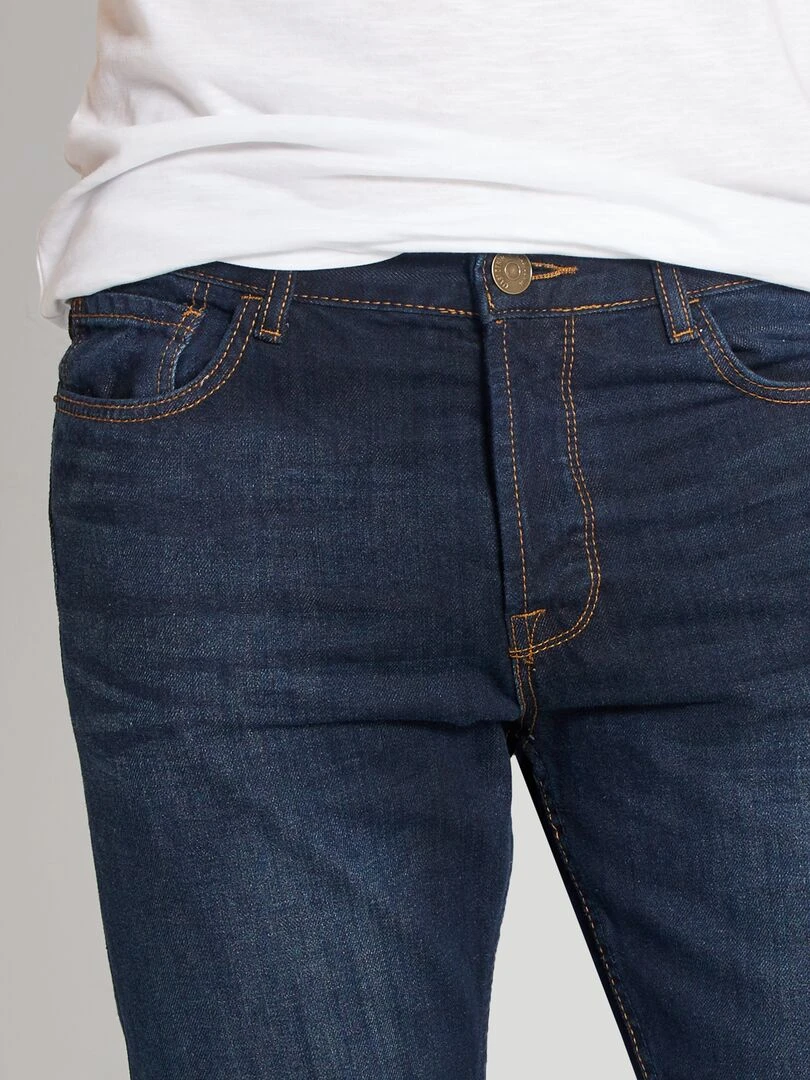 Jean regular L34 bleu indigo