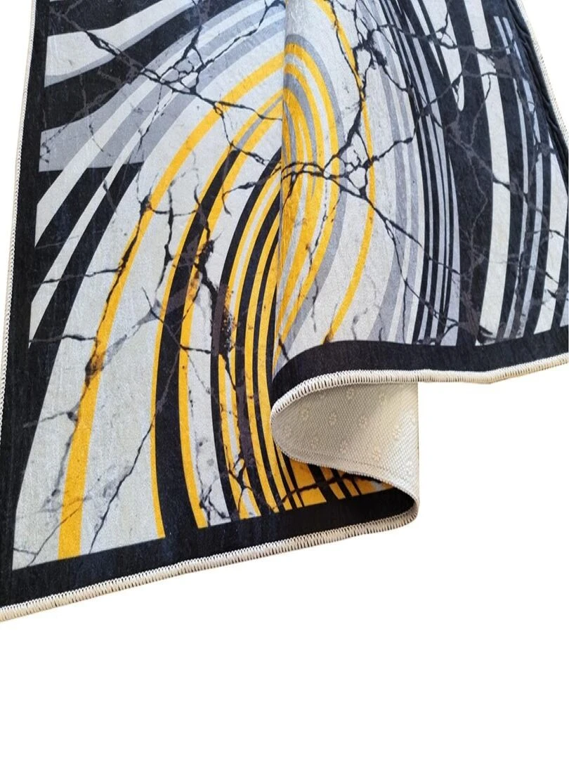 Tapis TOURBILLON Jaune   Jaune