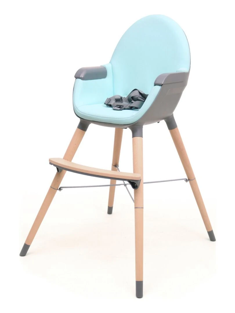 AT4   Chaise haute ESSENTIEL   Bleu clair