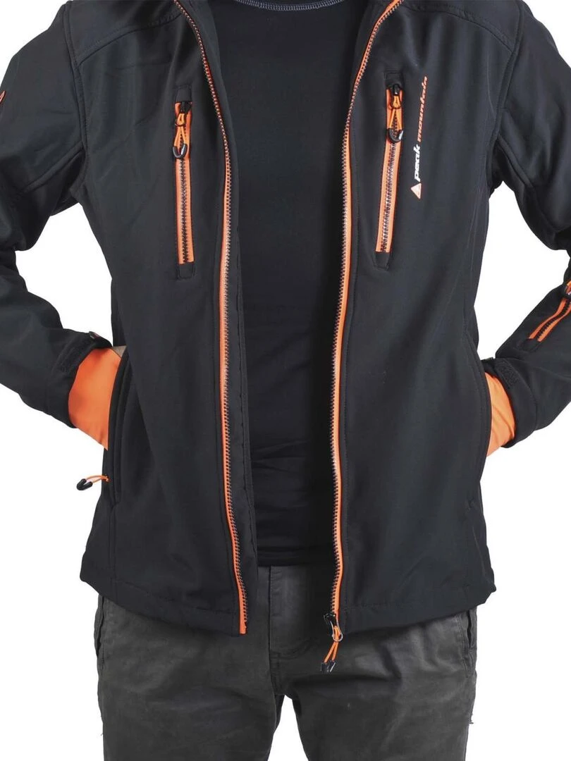 Blouson de ski homme CASADA   PEAK MOUNTAIN   Noir Noir