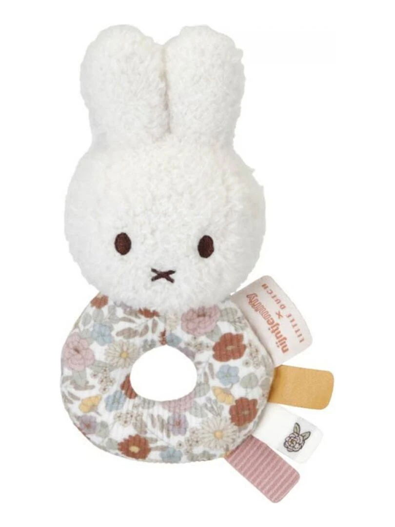Hochet Miffy en tissu Vintage Flowers N/A