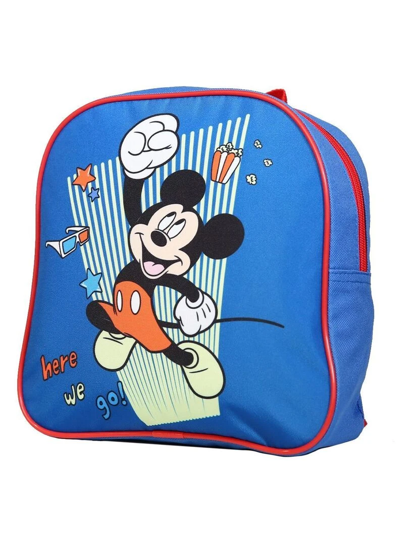 BAGTROTTER Sac à dos gouter maternelle Disney Mickey Bleu Bleu