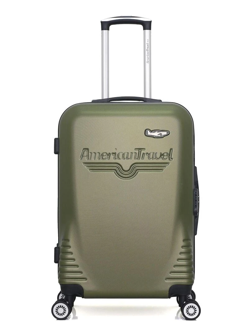 AMERICAN TRAVEL VALISE M DC Vert kaki