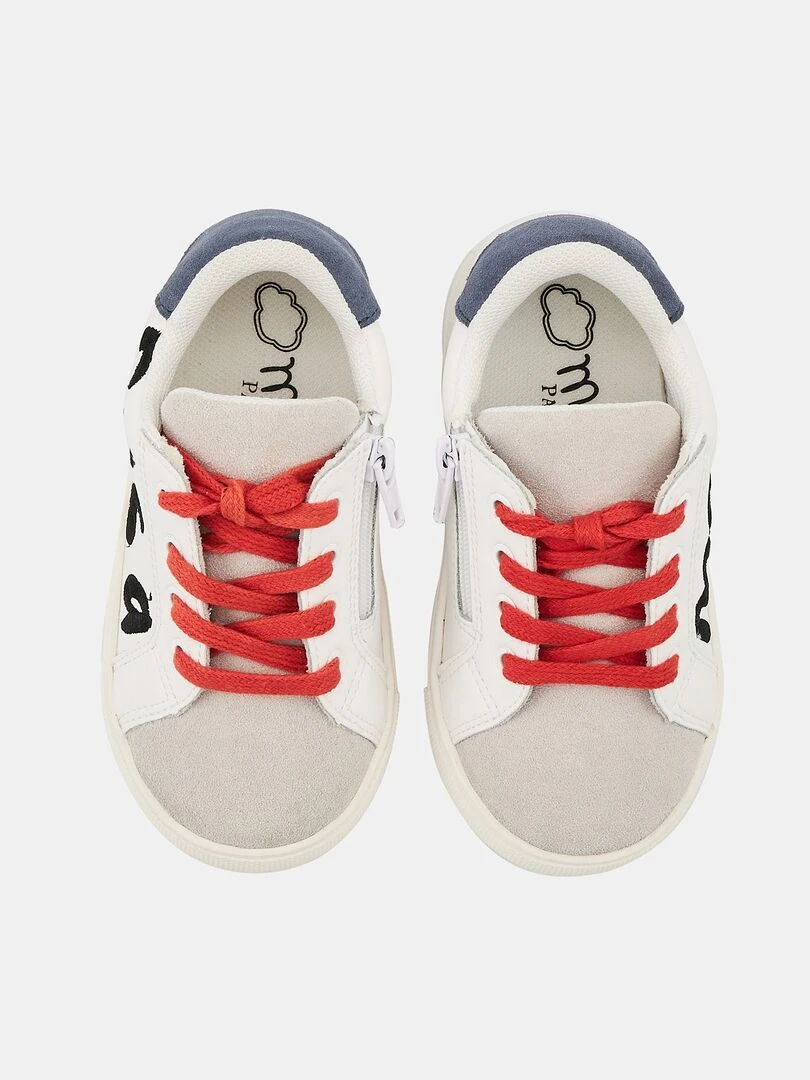 Mini Simone Fils à Maman   Blanc