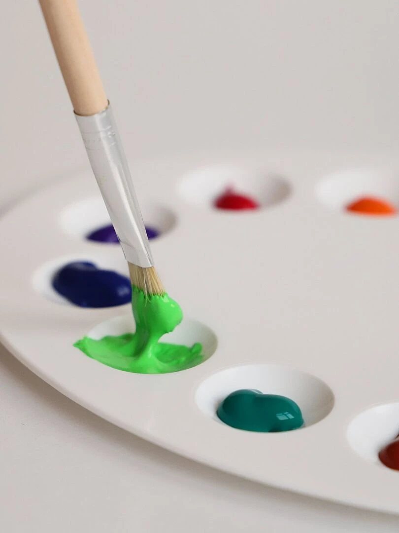 10 pinceaux ronds et plats   N/A