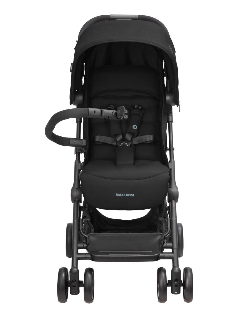 MAXI COSI Poussette canne ultra compacte Lara 2  de la naissance à 4 ans  Essential Black   Noir Noir