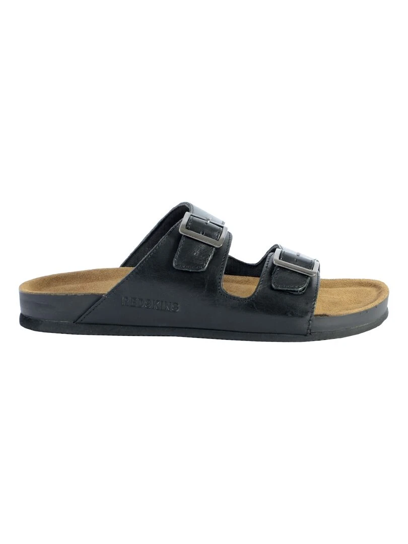 Sandales Cuir Redskins Californie   Noir
