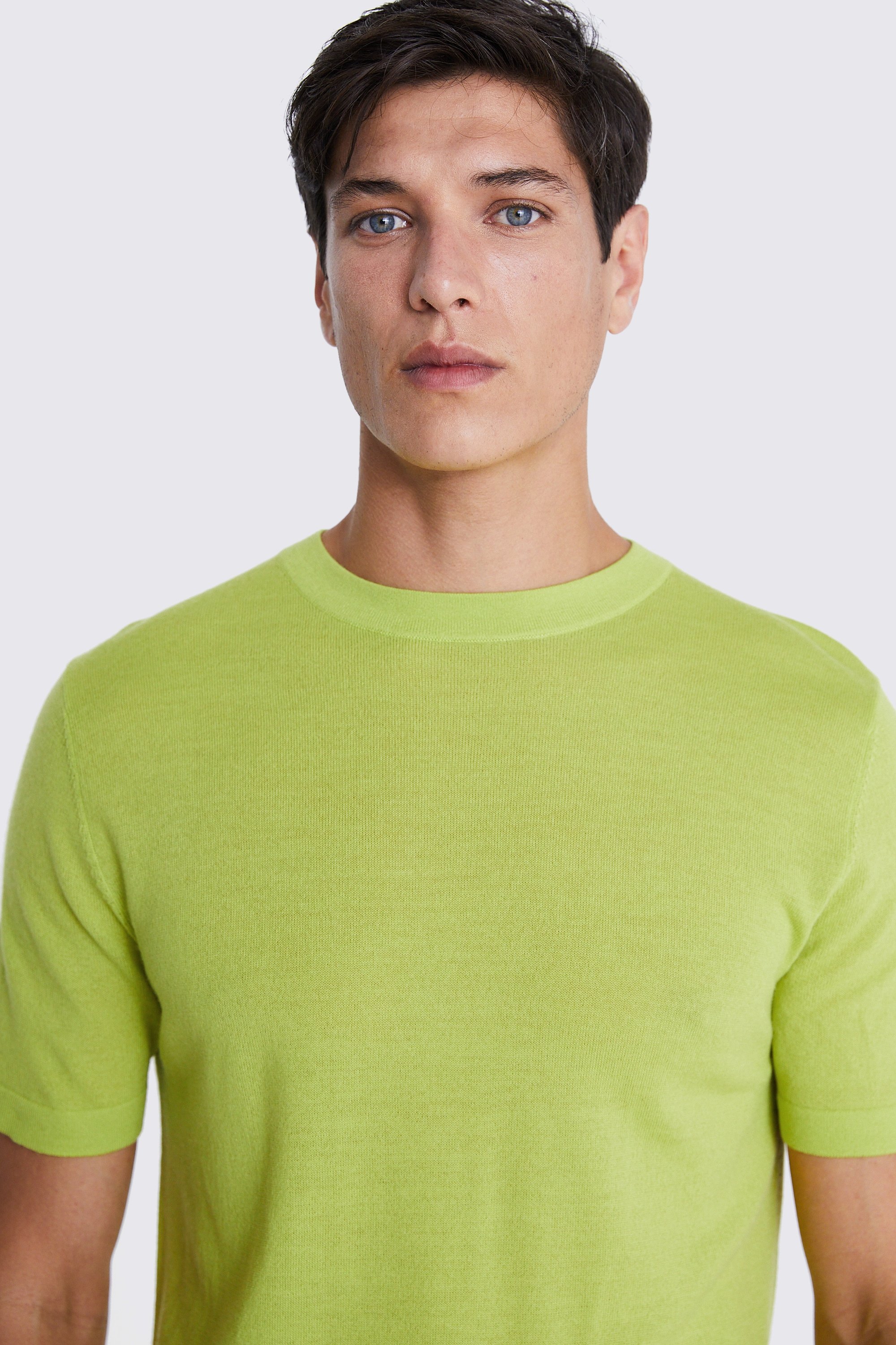 Light Grey Marl Crew Neck T-Shirt   Buy Online at Moss