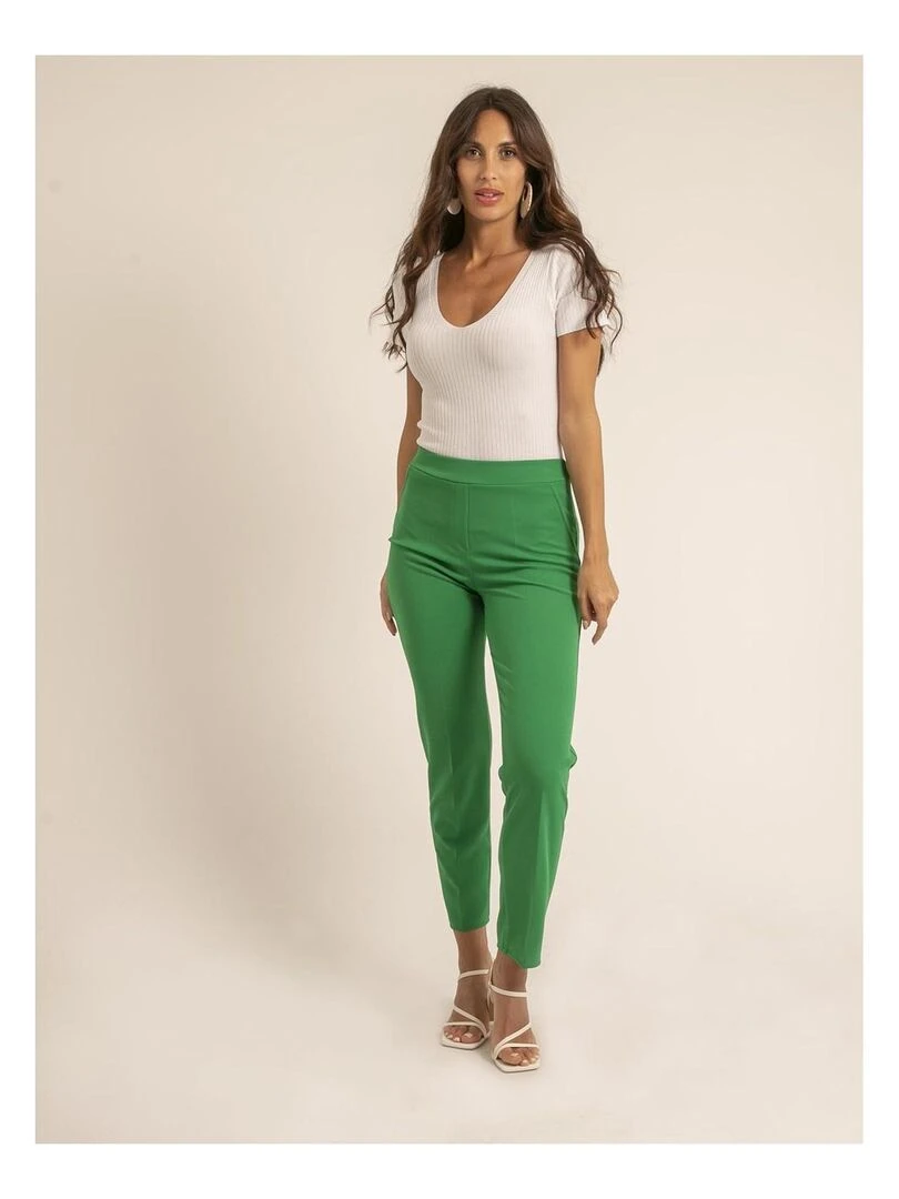 Pantalon ELIANE   Vert