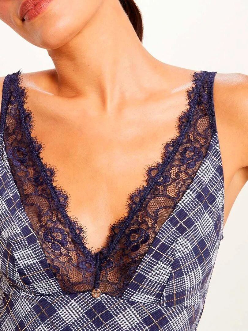 Nuisette FANNY   Morgan Lingerie   Bleu