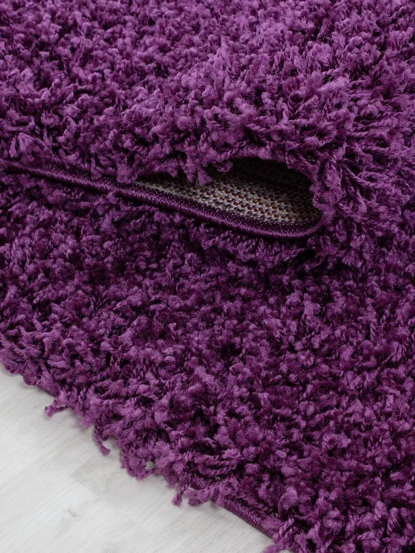 Tapis shaggy UNI C OEKO TEX®   Violet
