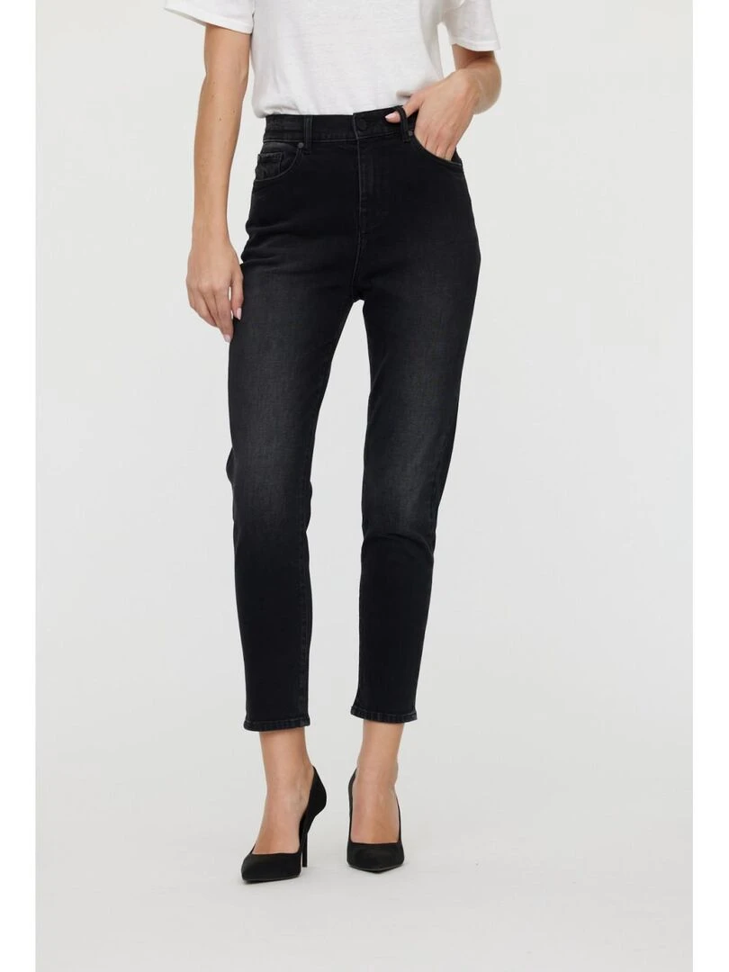 Lee Cooper Jean coton mom JADA Noir
