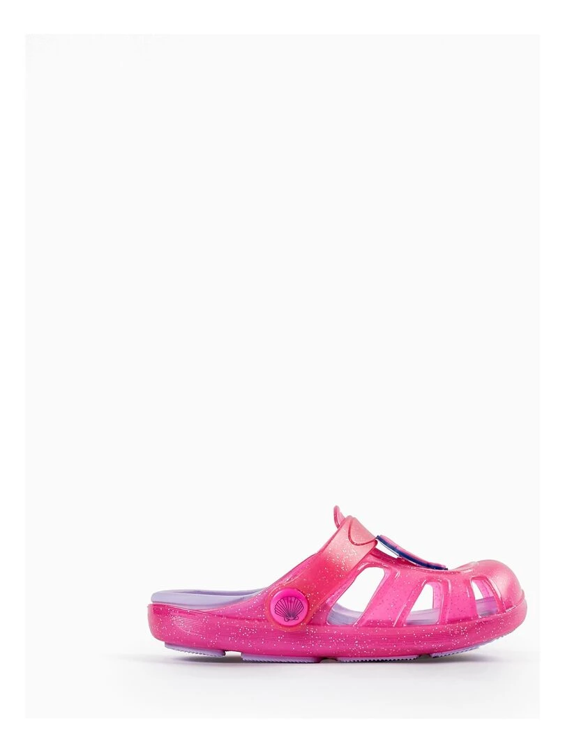 Sandales Clogs pour Bébé Fille 'Shell Delicious' Rose