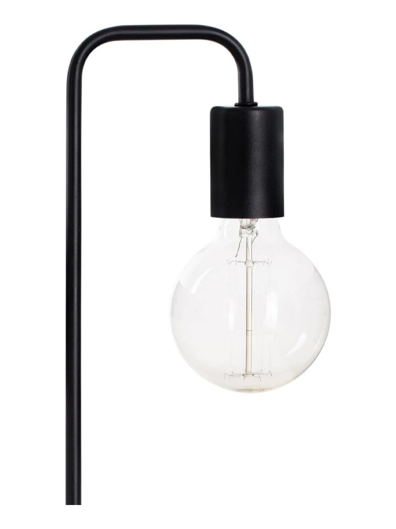Lampe à poser en métal Noir