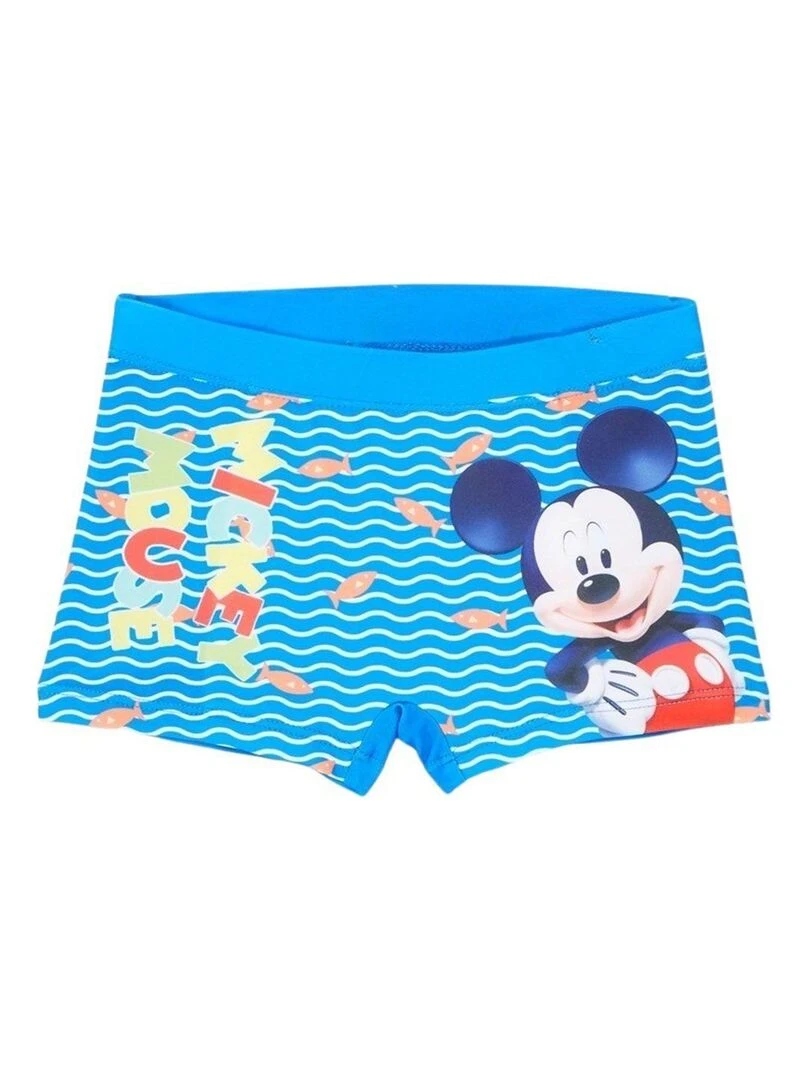 Disney Maillot De Bain garçon imprimé Mickey Bleu