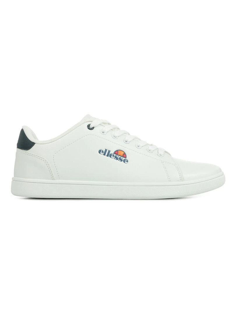Baskets Ellesse Monaco Blanc Bleu marine