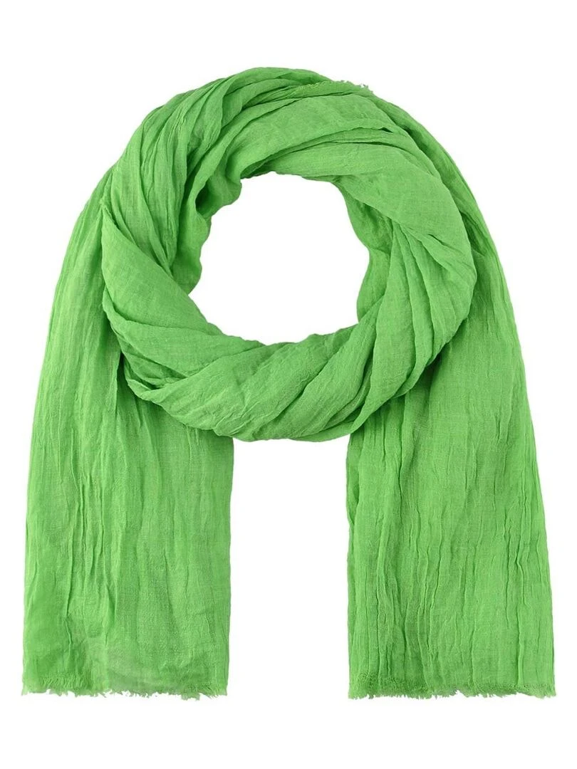 Chèche Froissé Touch Vert