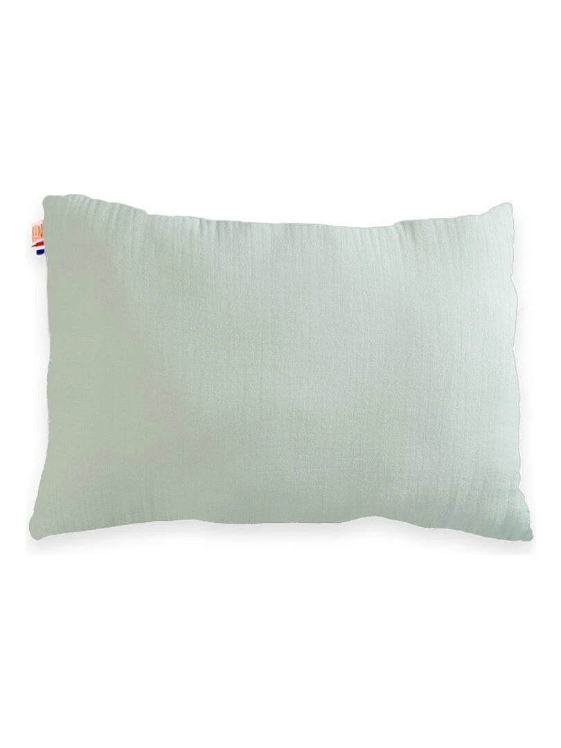 Coussin Rectangle En Coton Bio Vert Vert