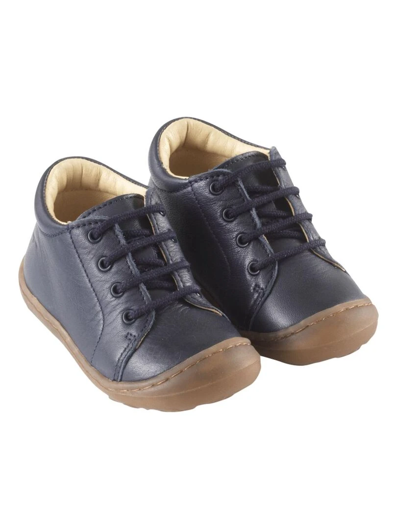 Chaussures premiers pas cuir Primmy Bleu marine