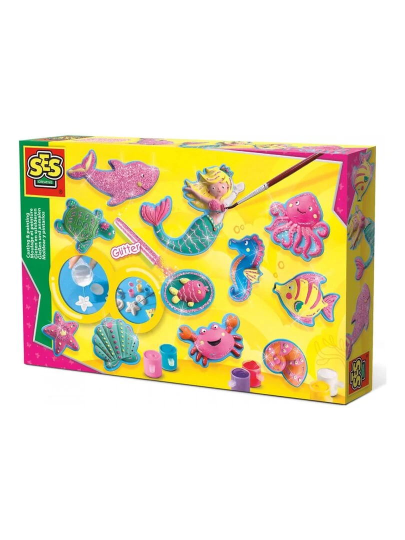 Moulage et peinture Créatures de l'océan N/A