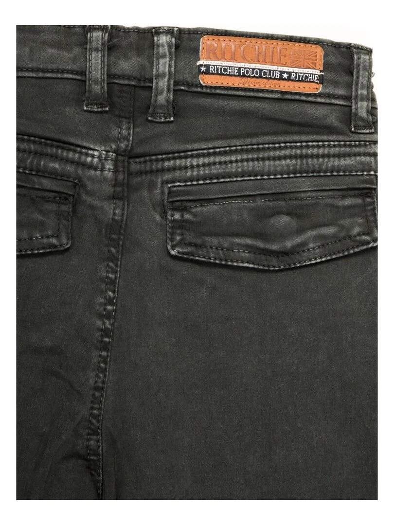 PANTALON CHINO VALBRUGE BOY   gris anthracite