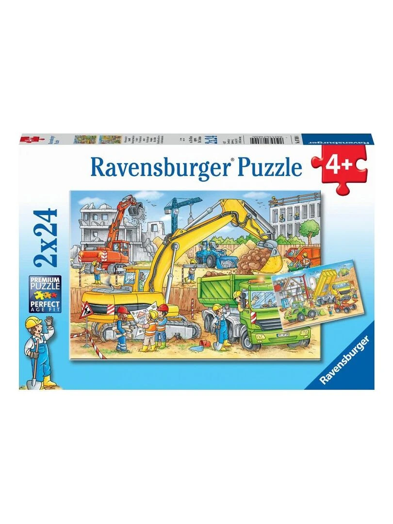 Puzzles 2x24 p beaucoup de travail sur le chantier N/A