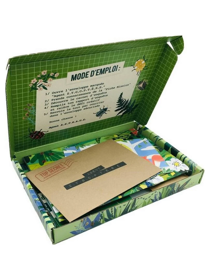 L'enquête par courrier : nature et insectes :enfant N/A