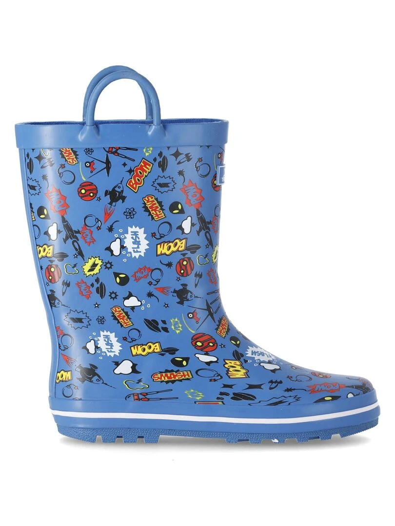 Trespass   Bottes de pluie APOLLOTON   Bleu