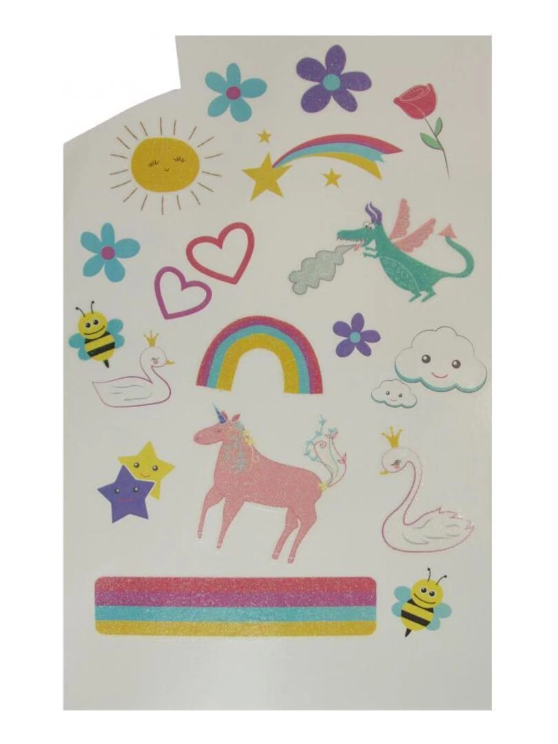 Tatouages temporaires   Licornes   N/A