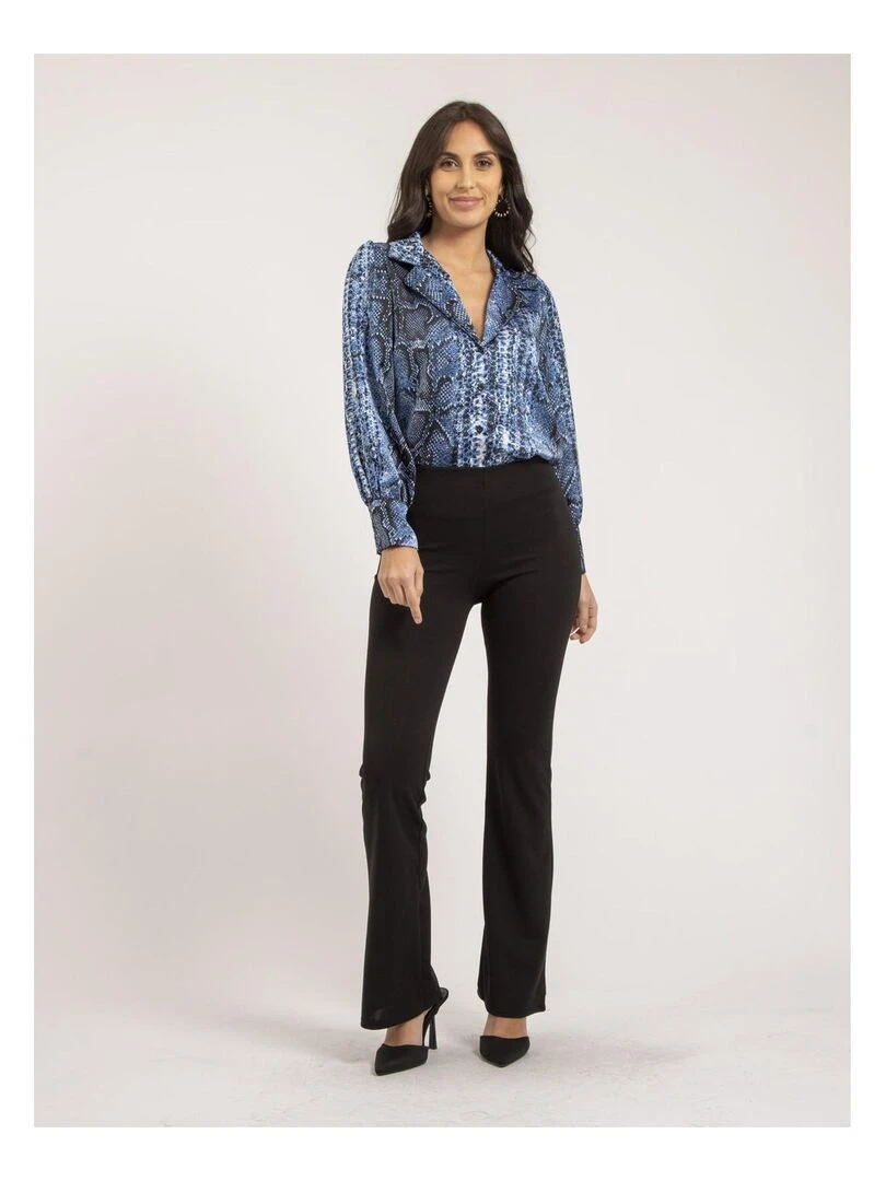 Pantalon flare ETIENNA   Noir