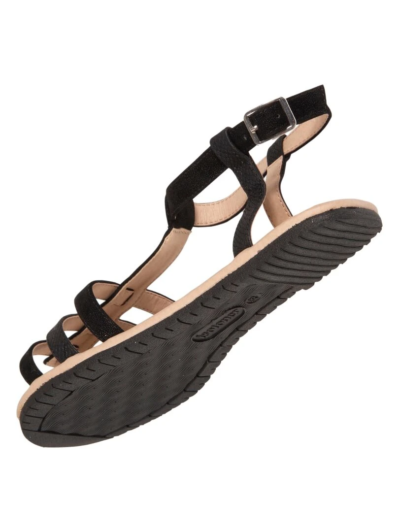 Sandales Femme bride Noir   Noir