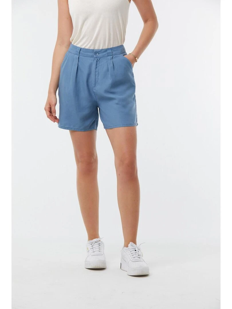 Lee Cooper   Short lyocell  NALIA   Gris Bleu