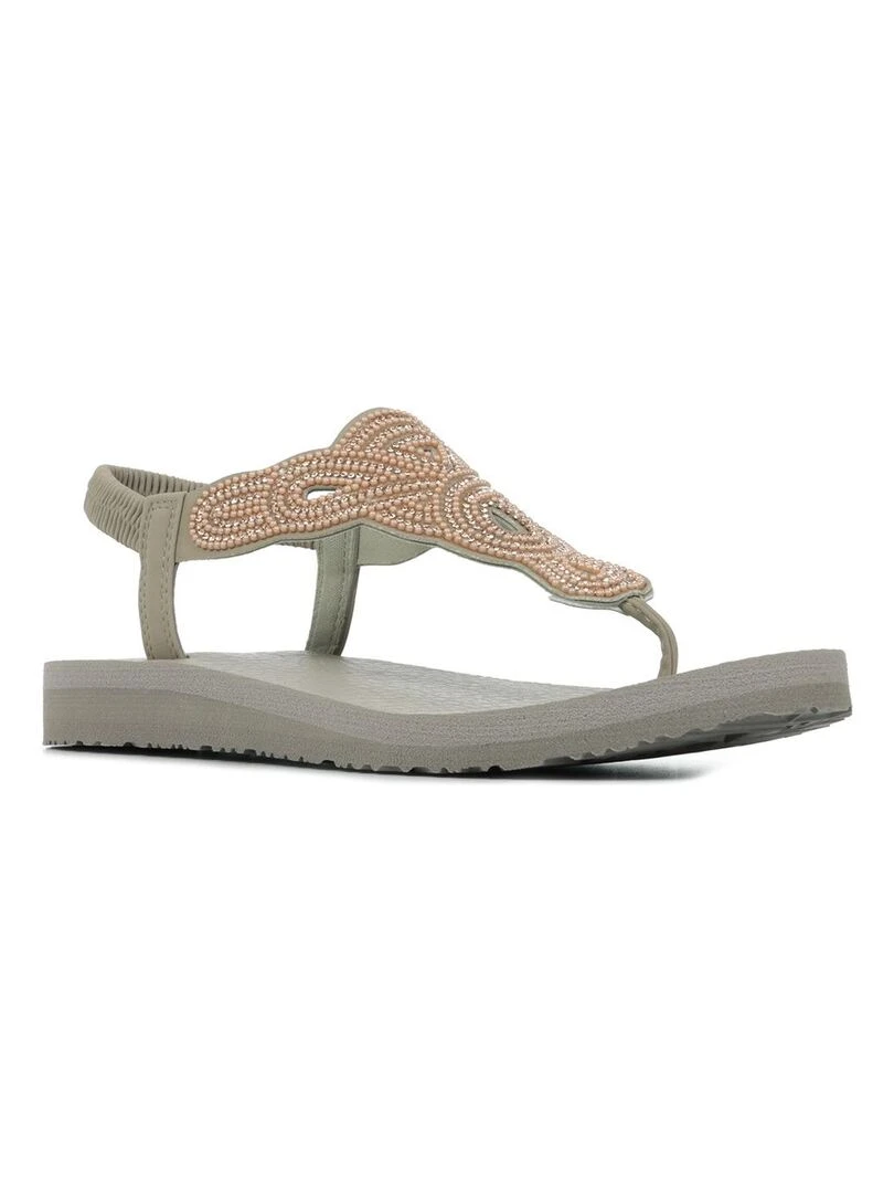 Sandales Skechers Meditation Pearl Perfection Beige