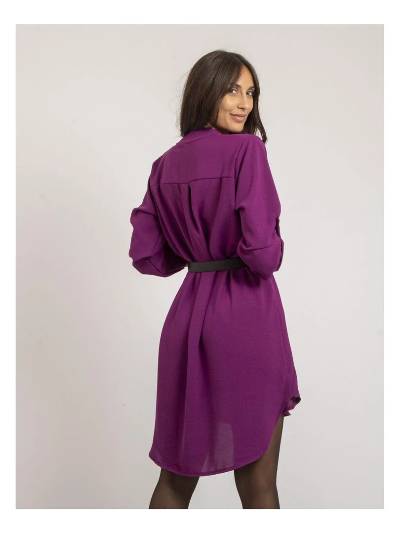 Robe courte ample INAAM Violet