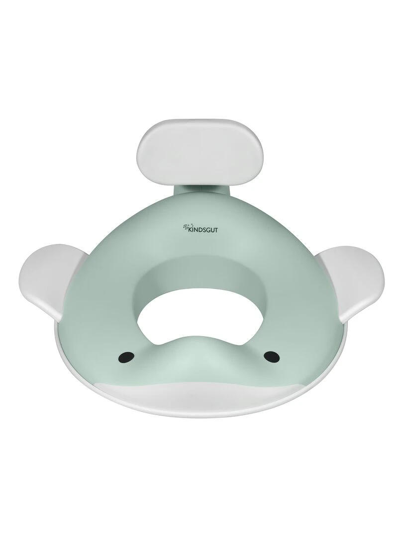Réducteur de toilette baleine pour enfants Bleu turquoise