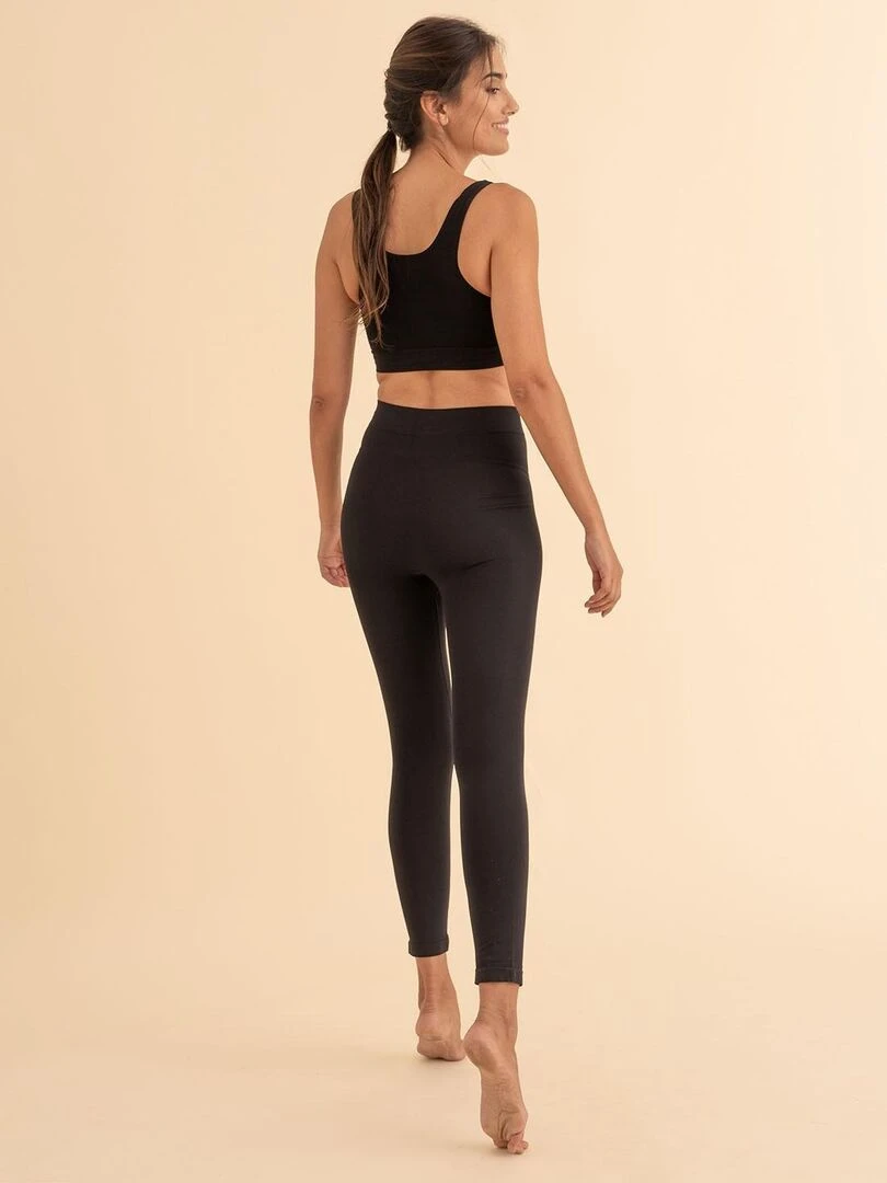 Leggings amincissants  avec fibre Emana  Noah   Noir Noir