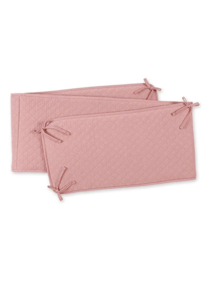 Bemini Tour de lit et parc Pady quilted jersey Mauve