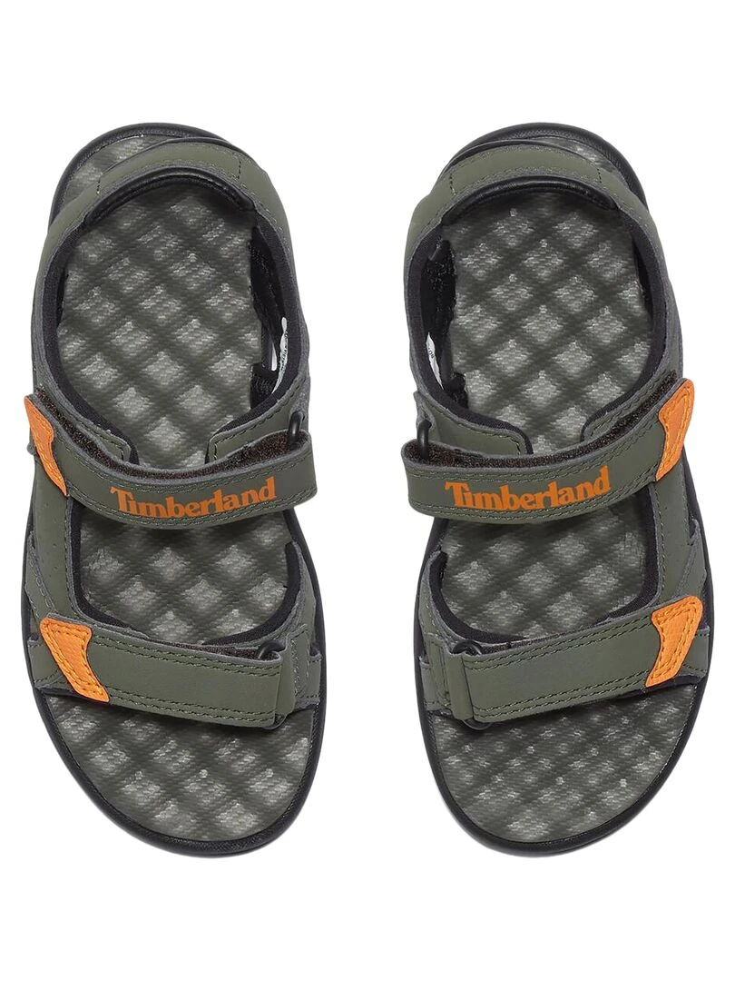 Sandales à Scratch Enfant Junior Timberland Perkins Row   Vert