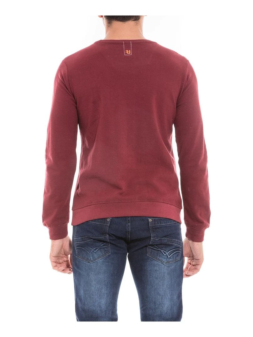 Sweat col rond WANGER Bordeaux