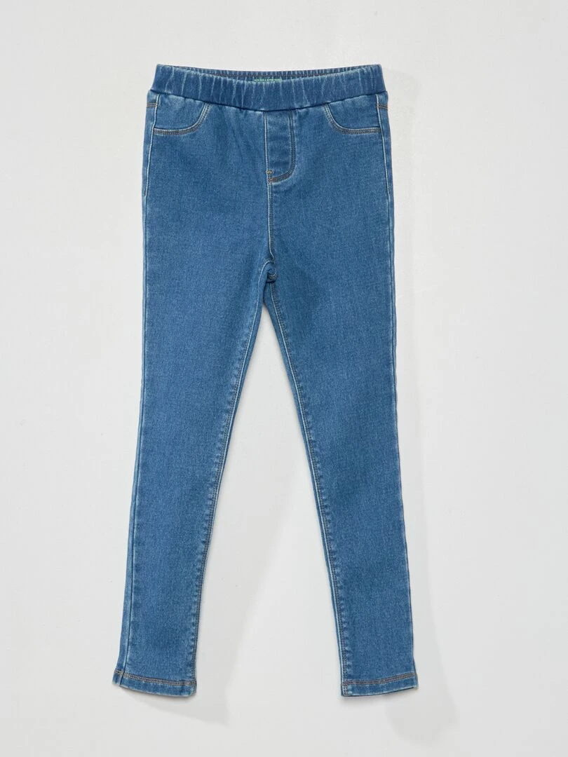 Jegging avec taille élastiquée Double stone