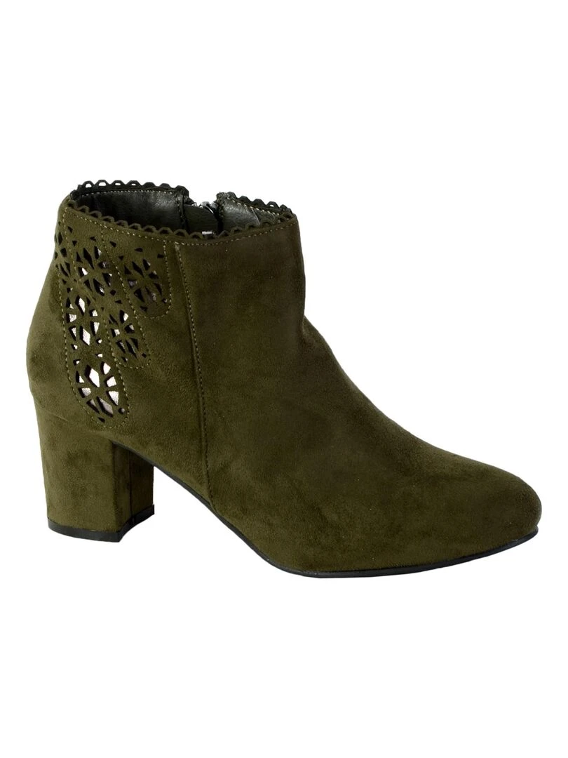 Bottine Talon The Divine Factory GD3833   Vert