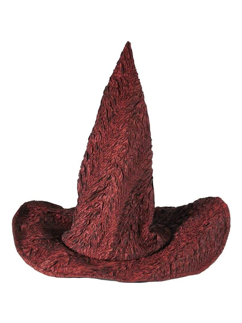 Chapeau sorcière rouge Rouge