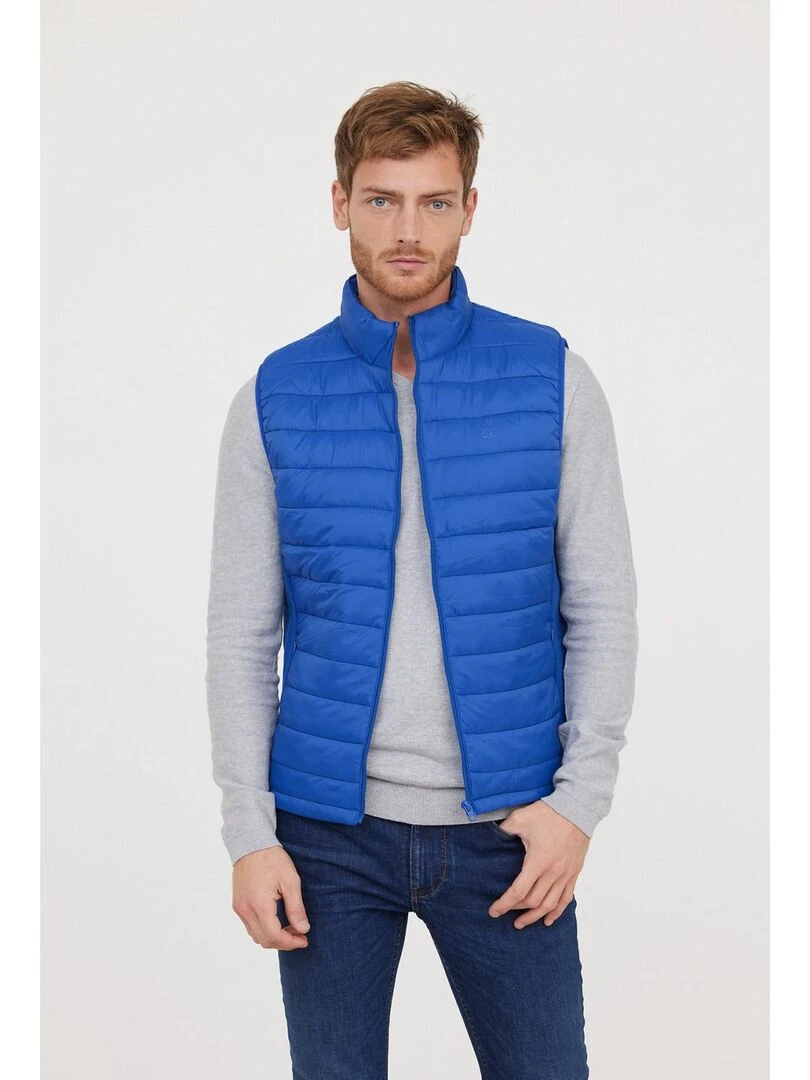 Lee Cooper Doudoune sans manches nylon regular FONILE Bleu