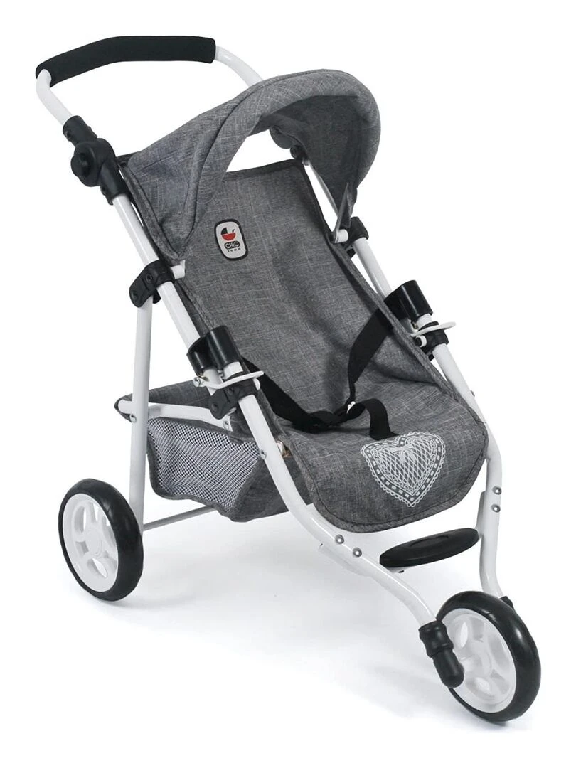 Poussette Lola Pour Poupée Gris Jeans N/A