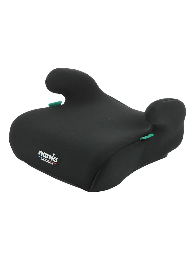 Nania – Rehausseur ceinturé ALPHA 126 150 cm R129 i Size – De 8 à 12 ans – Fabrication Française Noir