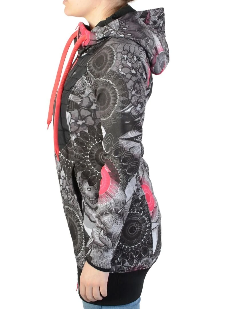 Sweat Desigual 67E2SA8 Gris Metal 2031   Gris
