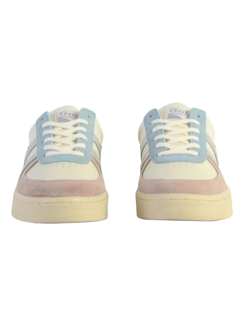 Basket Cuir Gola Grandslam Quadrant   Blanc