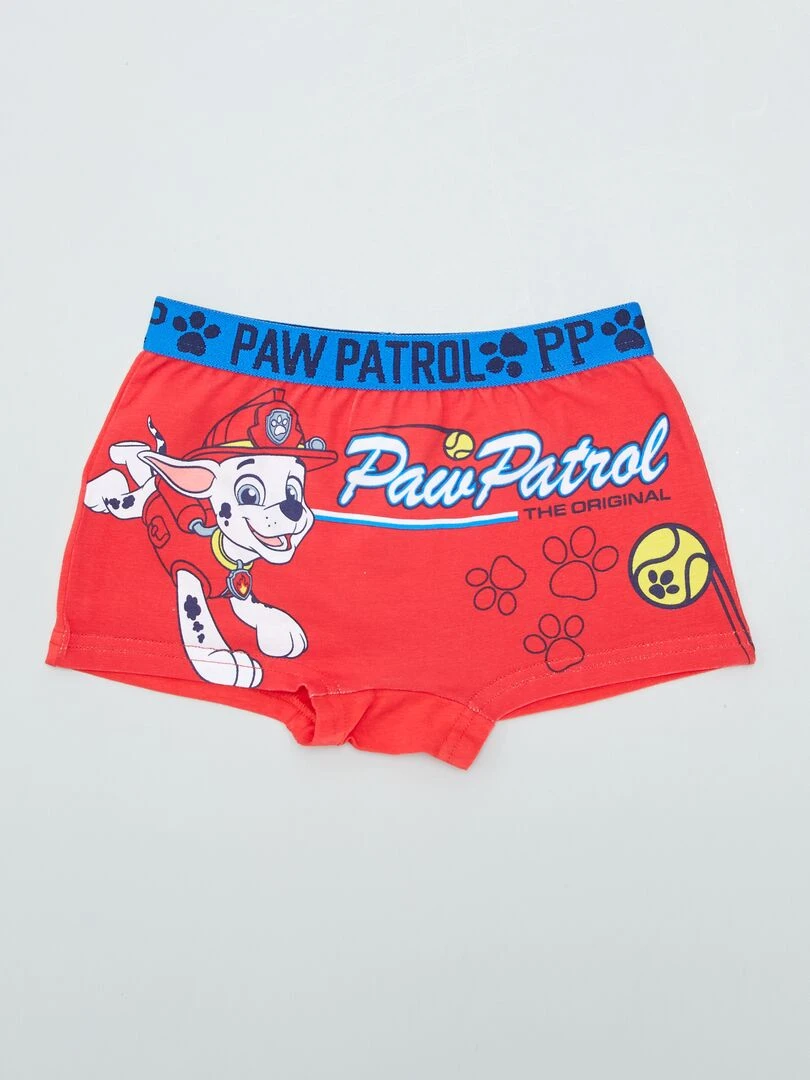 Lot de 2 boxers 'Pat Patrouille' Rouge